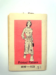 1960's Womens Pattern