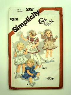 1960's Womens/Childs Pattern