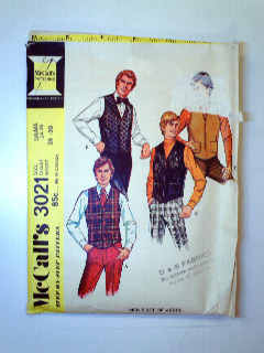 1970's Mens Pattern