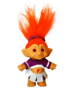 1990's Home Decor - Troll Doll
