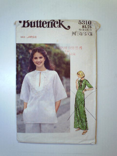 1970's Womens Pattern