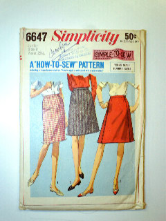 1960's Womens Pattern