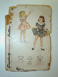 1950's Womens/Childs Pattern