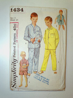 1950's Mens Childs Pattern