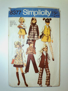 1960's Womens/Girls Pattern