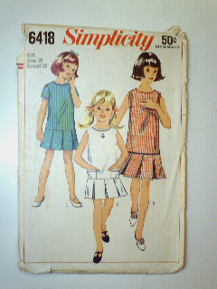 1960's Womens/Girls Pattern