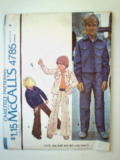 1970's Mens Childs Pattern