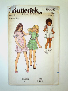 1970's Womens/Childs Pattern