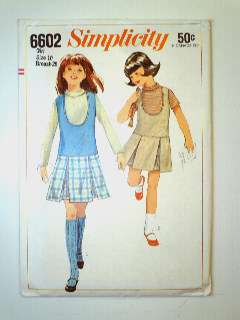 1960's Womens/Girls Pattern