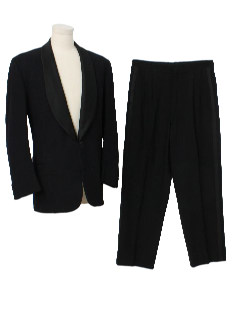 1940's Mens Tuxedo Suit