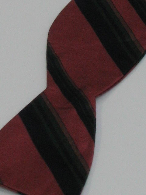 1960's Mens Tuxedo Bow Tie Necktie