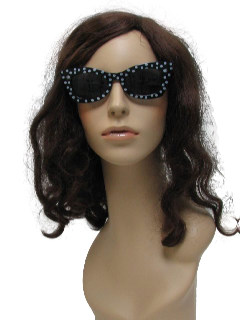 1950's Womens Accessories - Beach Party Style Cat Eye Sunglasses