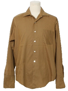 1960's Mens Mod French Cuff Shirt