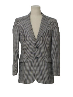 1970's Mens Blazer Style Sport Coat Jacket