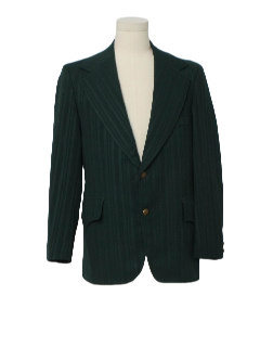 1970's Mens Mod Blazer Style Sport Coat Jacket