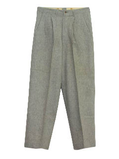 1940's Mens Wool Slacks Pants