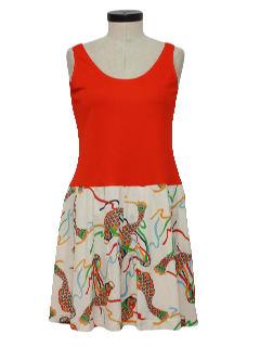 1980's Womens Summer Dress