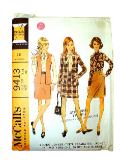 1960's Womens Pattern