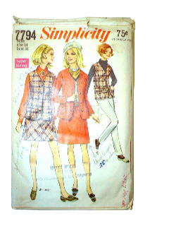 1960's Womens Pattern