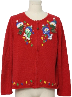 1980's Unisex Ugly Christmas Sweater 