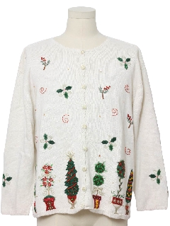 1980's Womens Ugly Christmas Sweater