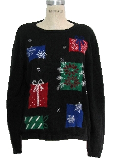 1980's Womens Ugly Christmas Sweater