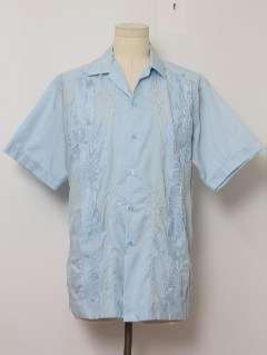 1980's Mens Guayabera Shirt