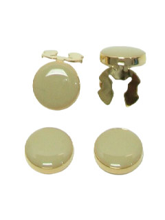 1980's Mens Accessories - Button Cover Set