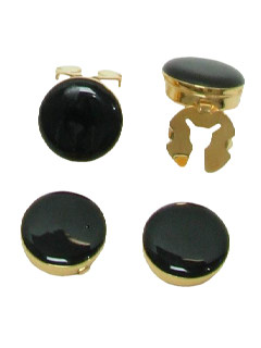 1980's Mens Accessories - Button Cover Set