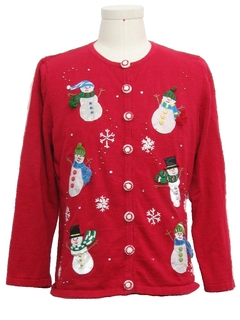 1980's Womens Ugly Christmas Sweater