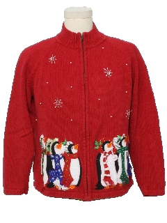 1980's Womens Ugly Christmas Sweater