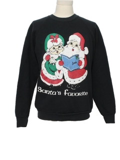 1980's Unisex Ugly Christmas Sweatshirt