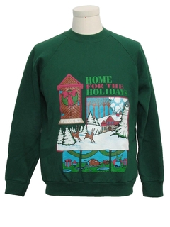 1980's Unisex Ugly Christmas Vintage Sweatshirt