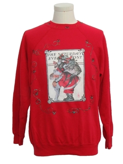 1980's Unisex Ugly Christmas Vintage Sweatshirt