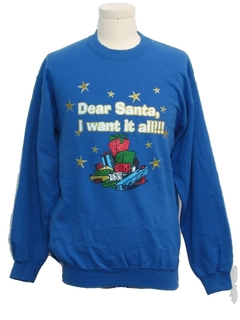 1980's Unisex Ugly Christmas Sweatshirt