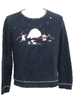 1980's Womens Ugly Christmas Sweater