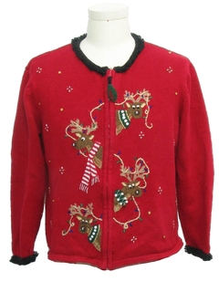 1980's Womens Ugly Christmas Sweater