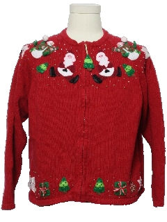 1980's Womens Ugly Christmas Sweater