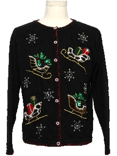 1980's Womens Ugly Christmas Sweater