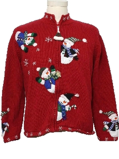 1980's Womens Ugly Christmas Sweater