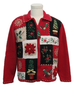 1980's Womens Ugly Christmas Sweater