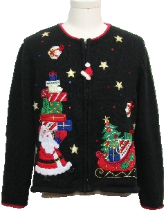 1980's Womens Ugly Christmas Sweater