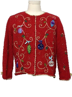 1980's Womens Ugly Christmas Sweater