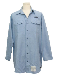 1980's Mens Work Shirt