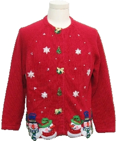 1980's Womens Ugly Christmas Sweater