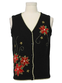 1980's Unisex Ugly Christmas Sweater Vest