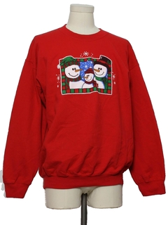 1980's Unisex Ugly Christmas Vintage Sweatshirt
