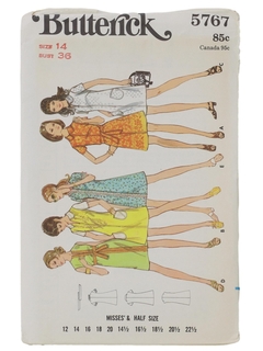 1960's Womens Pattern