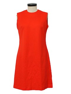 1960's Womens Knit Dress