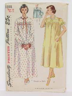 1950's Womens Pattern